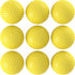 Practice Foam Golf Balls Pack of 9 - Dent Resistant, Limited Flight, Realistic Performance for Indoors and Backyard