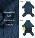 Fitwarm Turtleneck Knitted Dog Sweater, Puppy Pajamas Thermal Winter Clothes Knitwear for Pet Coats, Blue X-Small