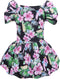 CuteBone Dog Dress, Princess Puppy Birthday Dress with Flutter Sleeves, Cat Clothes Outfit for Small Dogs (FX05XS)
