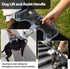 Escape Proof Dog Harness, Reflective No Slip Harness with Handle, Adjustable Vest for Large Dogs Walking and Training