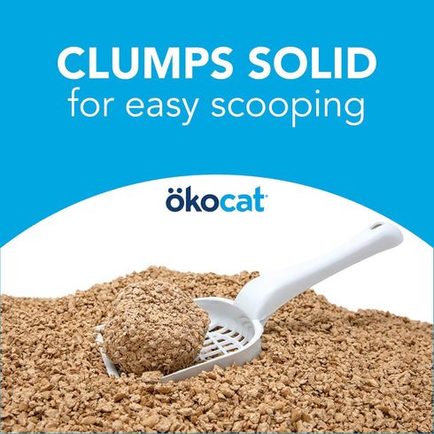 oekocat Natural Wood Cat Litter, 13.2-Pound Clumping (Packaging may vary)
