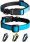 CatGoods Reflective Blue Stretch Cat Collar – Adjustable, Comfortable, Escape-Safe Alternative with ID and Bell