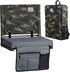 AIYAFEIO Stadium Seats for Bleachers with Back Support, Bleacher Chairs with BackPortable Bleacher