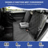 900D ALLANSING Back Seat Cover - Oxford Waterproof Car Seat Protector, Fits Cars/SUVs/Trucks, Split Bench, Non-Slip