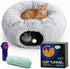 Cat Donut Tunnel Bed - Cat Tunnels for Indoor Cats - XL