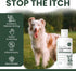4 oz Chew + Heal Labs Hydrocortisone Lotion for Dogs - Anti Itch Cream for Irritated Skin, Flea Bites, Itching