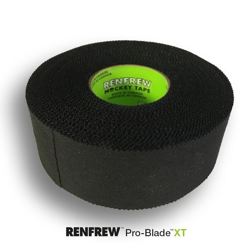Renfrew Cloth Hockey Tape, Black XT (25m, 1.5")