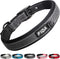 Fida Heavy Duty Dog Collar, Ultra Comfortable Soft Neoprene Padded, Adjustable Reflective Nylon Collar for Medium