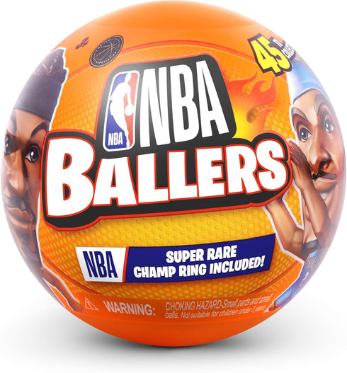 5 2 3 (2 Surprise NBA Ballers Series by ZURU, Licensed NBA Collectible, Surprise Unboxing Basketball Collectible Sports
