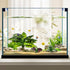 Reptile Artificial Plants, Terrarium Decorations for Aquarium Fish Tank, Amphibian Habitat Accessories (L Set-3pcs/B)