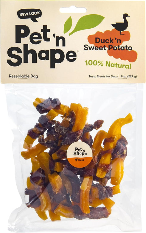 Pet 'n Shape Sweet Potato Chews, Jerky Dog Treats, 8 Ounce