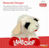 (10", 5 Multipet Lamb Chop Dog Plush Toy - Squeaky Toy for Small & Medium Dogs - Extra Soft Plush - Stuffed Animal