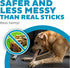 Outward Hound Dogwood Durable Chew Toys, Real Wood & Calming Hemp, 2-Pack, Medium