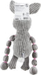 Outward Hound Thunda Tugga Bunny Plush & Squeaky Dog Tug Toy