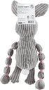 Outward Hound Thunda Tugga Bunny Plush & Squeaky Dog Tug Toy