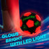 GlowCity Light Up Soccer Ball - Glow in The Dark Indoor/Outdoor Ball with 2 LED Lights - Fun Gift for Teens