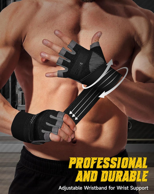 COFIT Breathable Workout Gloves, Antislip Weight Lifting Gym Gloves for Men Women, Superior Grip & Palm Protection
