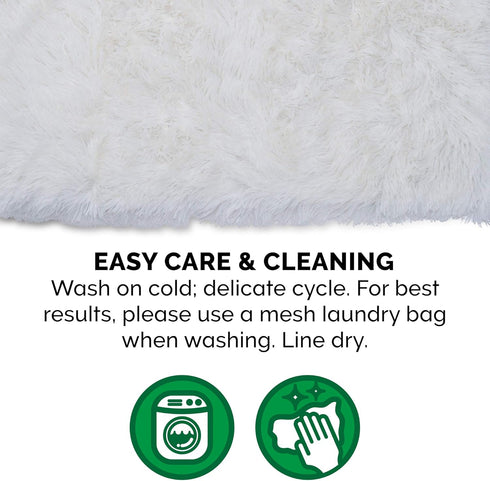Furhaven Self-Warming Cat Bed for Indoor Cats, 4-Beds-in-1, Washable Plush Faux Fur Cuddler, Small, Spruce