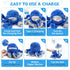1.5H 2 1 Interactive Dog Octopus Toy, Upgrade Automatic Jumping Ball with Motion Activation for Small Large Dogs