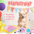 Pink Puppy Toys for Boredom - 23 Pack Chew Toys for Teething, Interactive Toys for Puppies, Cute Small Toys with Treat