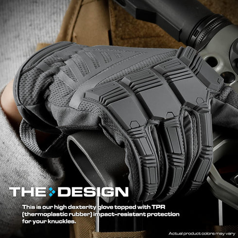 Glove Station Impulse Guard Tactical Gloves for Men, Touch Screen Gloves for Sports, Outdoors, Motorcycle, Hunting