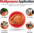 Majestic Pet 24 Inch Micro Velvet Calming Dog Bed - Washable Cozy Soft Round Bed with Spine for Head Support, Fluffy
