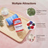 2Pcs 4.0 Inches Potaroma Beer-Simulation Cat Toys Catnip Crinkly Sound Toy, Durable Kitten Bite Kicker Toys, Indoor