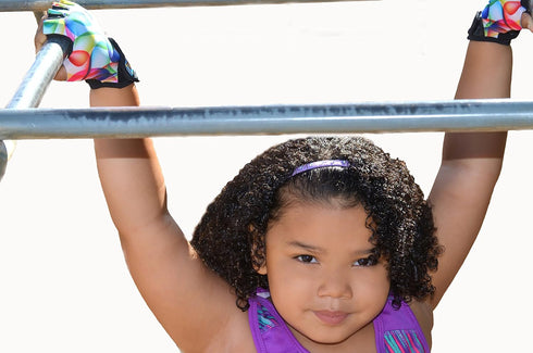 Monkey Bar Grip Control Gloves for Children Gymnastics and Biking, Sizes 9, 10, 11