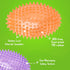 4.5 Gnawsome Spiky Squeaker Football Dog Toy - Large, Cleans Teeth and Promotes Good Dental and Gum Health for Your