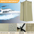 Privacy Tent for Boats - Pull-Down Type Privacy Curtain Suitable for Bimini Top