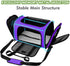 Soundy 15Lbs Dog Carrier Cat Carriers Airline Approved Pet Carrier for Small Medium Dogs Cats Under Puppies Collapsible