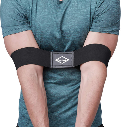 Scott Edward Pro Golf Swing Training Aid, Swing Correcting Arm Band for Golf Beginners, Man, Boy, Male