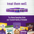 Soft Chew Skin & Coat Supplements for Dogs, Bacon Flavored, 45 Count - Wellness Barkin'