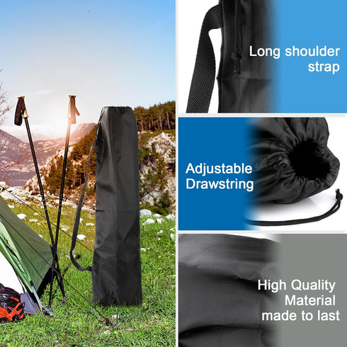1Pack Camping Chair Bag Replacement, Camp Folding Chair Bag, Black, (Just A Bag, No Chair)
