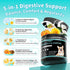 10B 5 5 90 Count Probiotics for Dogs, Digestive Enzymes & Pumpkin Fiber for Gut Health and Bowel Support, Dog