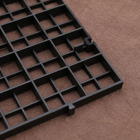 10pcs Aquarium Divider Isolation Board Partition Pane Separator Black Mixed Breeding with 20pcs Sucker Clips