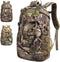 Hunting Backpack - Outdoor Daypack for Bow or Rifle with Rain Cover, Green