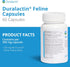 PRN Pharmacal Duralactin Feline - Joint Health Supplement for Cats & Kittens, 60 Capsules