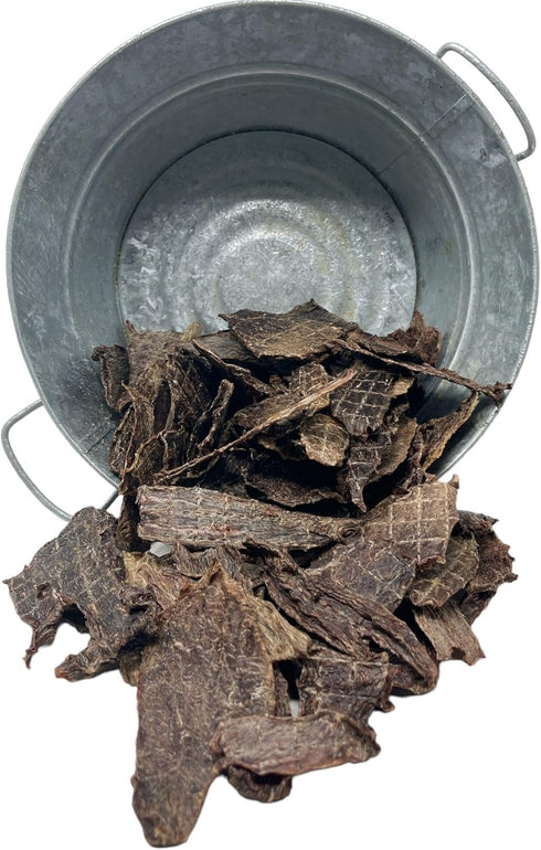 JACK'S PREMIUM Beef Jerky Dog Treats - 100% Dehydrated Beef - Human