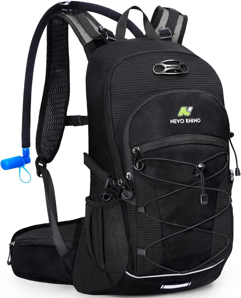 Hydration Backpack 3L Water Bladder, Insulation Daypack with Rain Cover for Cycling Hiking