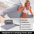 4Monster Swimming, Backpacking Quick Dry Travel Towel with Case & Carabiner Super Absorbent Microfiber Gym & Camping