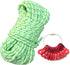 LILUO Glow in The Dark Luminous Reflective Guyline, 5mm 65.6ft/20m Highly Reflective Tent Rope with Adjusters