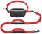iYoShop Hands Free Dog Leash with Zipper Pouch, Dual Padded Handles, Durable Bungee for Walking, Jogging