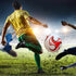 Soccer Ball Size 3, 4, 5 with Pump Needle, Anti-Explosion Design, Indoor Outdoor, Kids School Training Gift