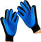 Mr. Peanut's Pet Grooming Glove Brush and Deshedding Aid, 259 Silicone Pins for Effective Grooming