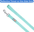 Pawtitas 6 FT Reflective Dog Leash - Comfortable Handle, Heavy Duty for Small Dogs, Teal