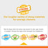 Nylabone Strong Chew Sneaky Snacker Treat Toy - Interactive Enrichment Chew Toys, Bacon Flavor (Medium/Wolf)