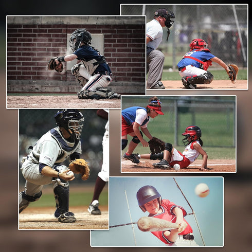 Unmarked Adult Baseballs - Blank Standard Practice Size 9 Inch - Youth Tball Balls for High School League Training (2