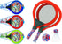 Badminton Set with 2 Rackets, Beach Ball and Birdie - Assorted Colors