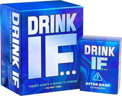 Drink IF Adult Drinking Game for Parties + After Dark Expansion Set